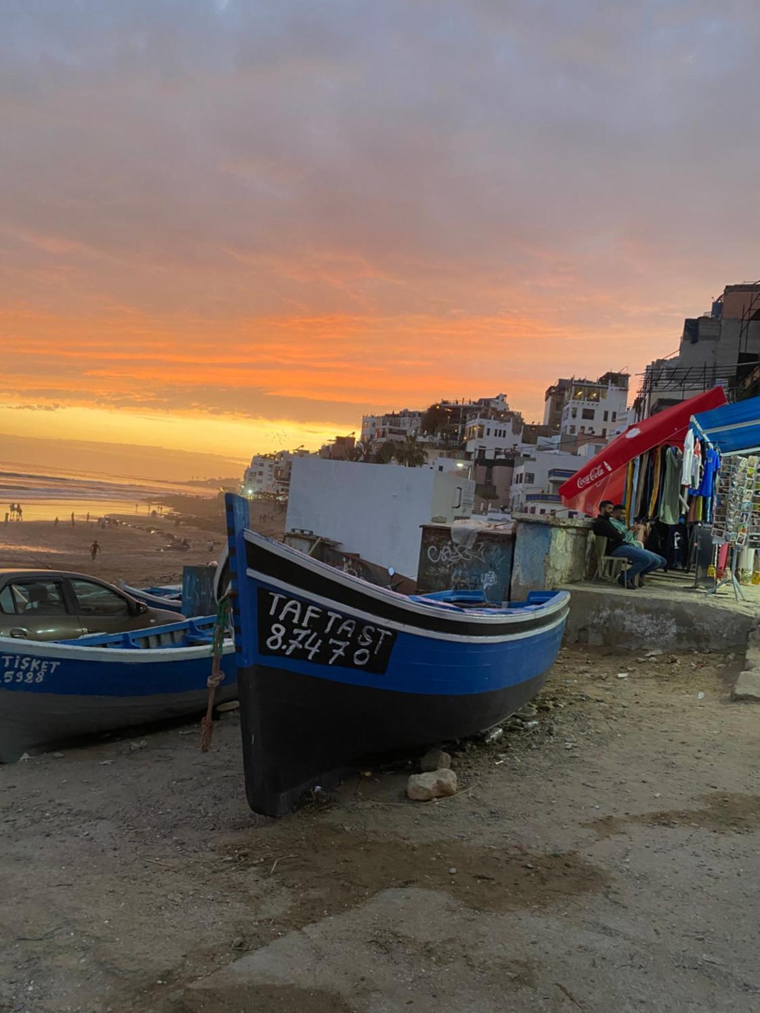 Over Sea Taghazout El Baraka Экстерьер фото